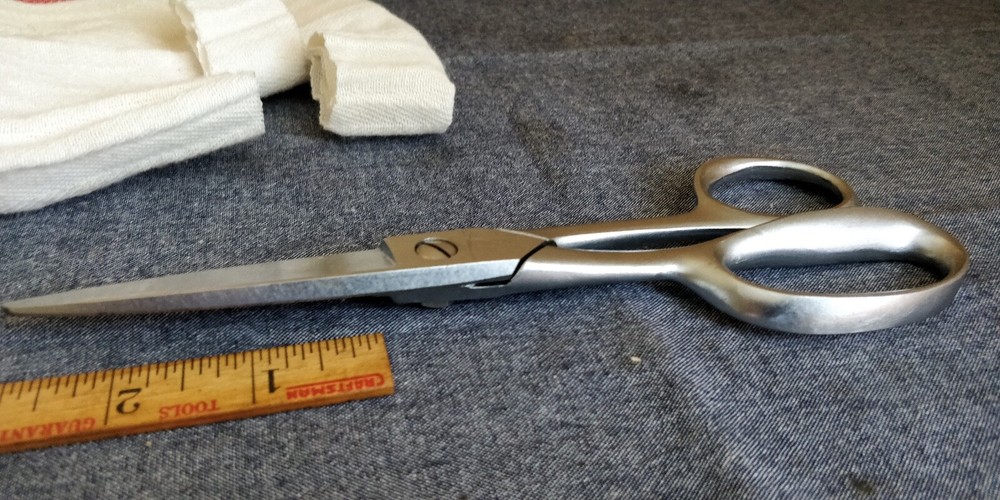 GINGHER Chromium Scissors Dress Maker Shears Sharp