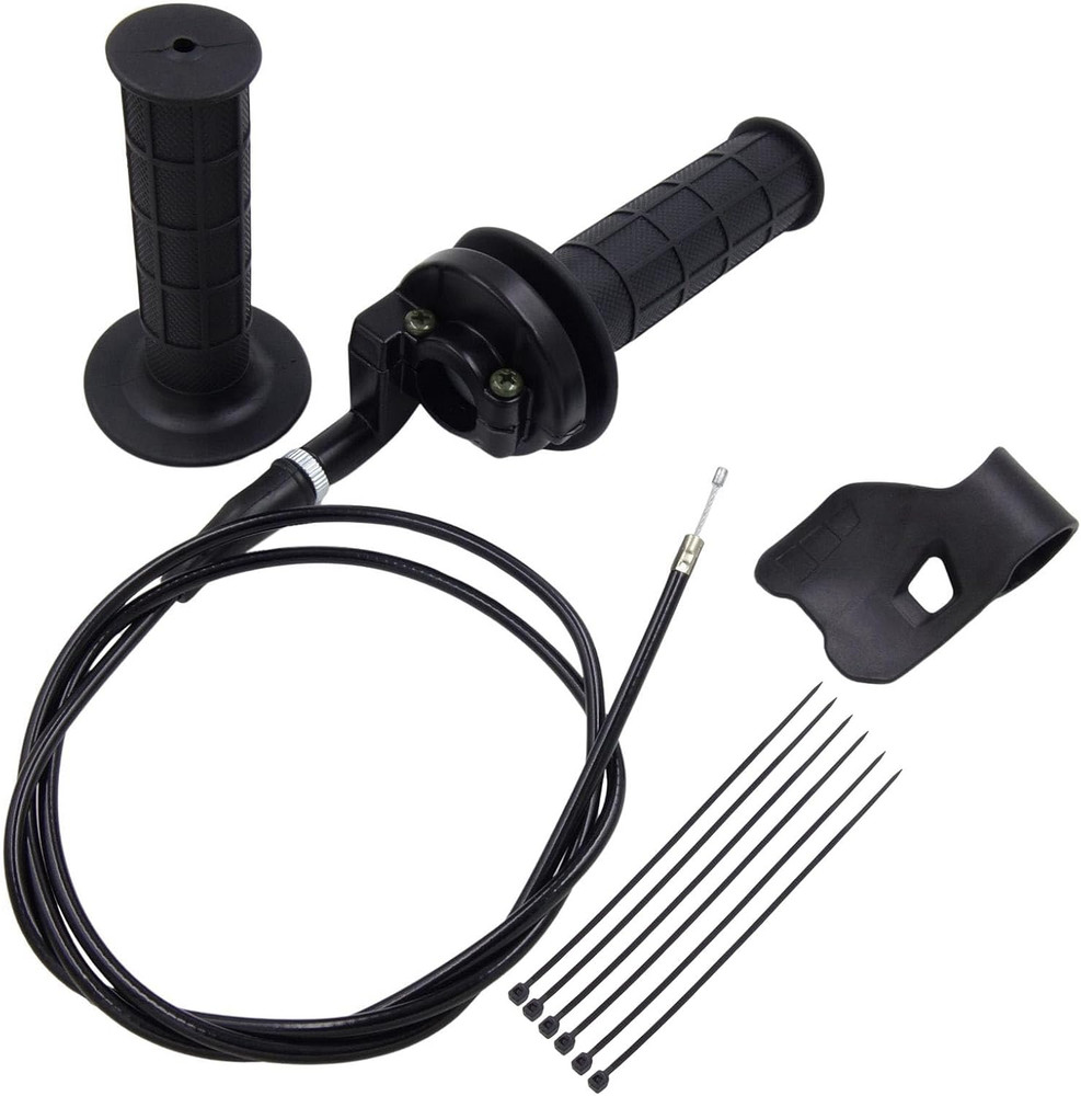 7/8" Throttle Accelerator Handle Grips: Compatible with 50Cc, 80Cc, 90Cc, 110Cc