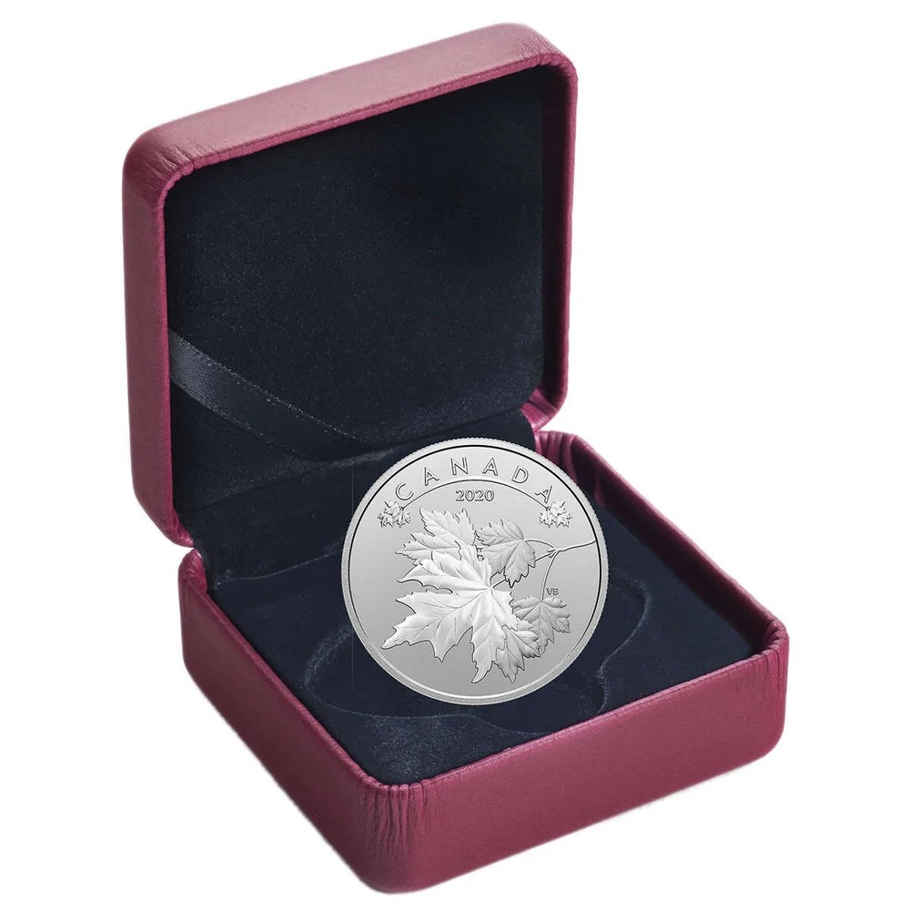 2020 $10 O Canada Maple - Pure Silver Coin .51 oz Box & COA