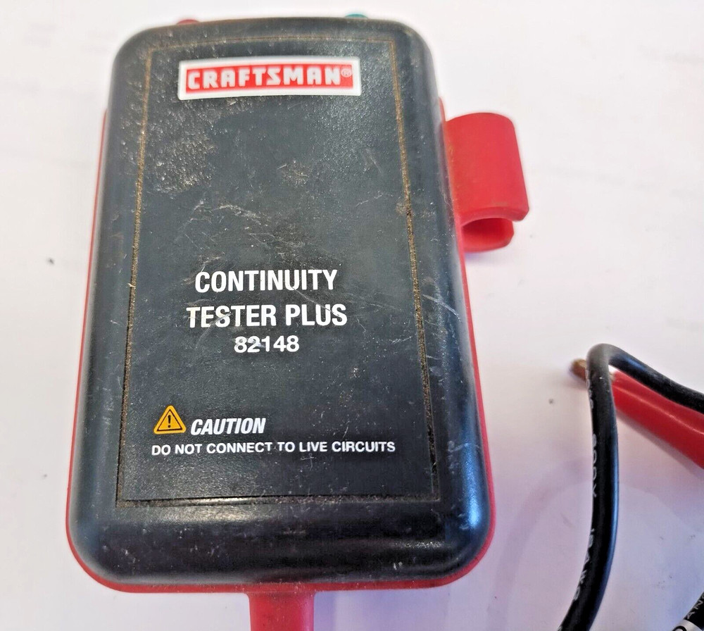 Craftsman Continuity Tester Model 32148, Used