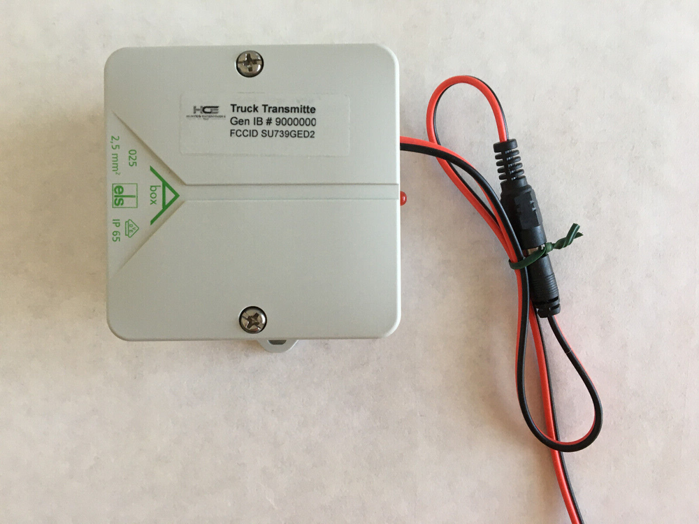 Nederman Gen I Transmitter 390MHz. Fixed 12 DIP Switch Frequency Selection