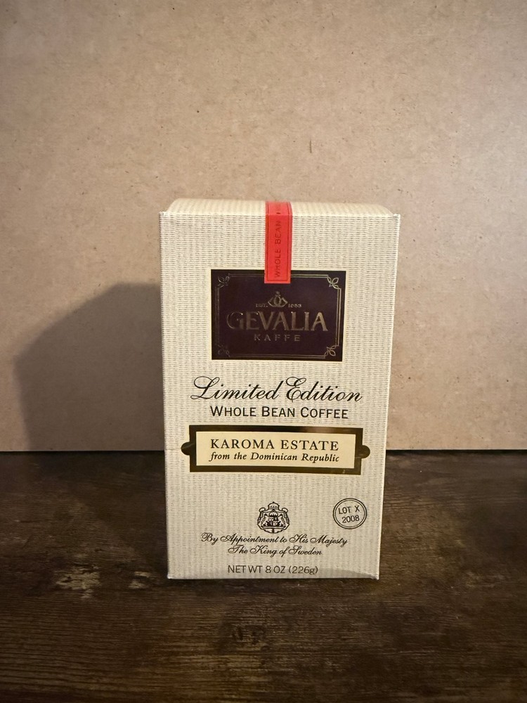 Gevalia Karoma Estate Limited Edition Whole Bean Coffee 8 oz