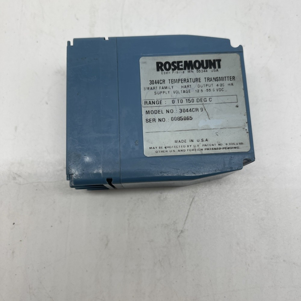 ROSEMOUNT MODEL: 3044CR 9 Temperature Transmitter(EB-1807)
