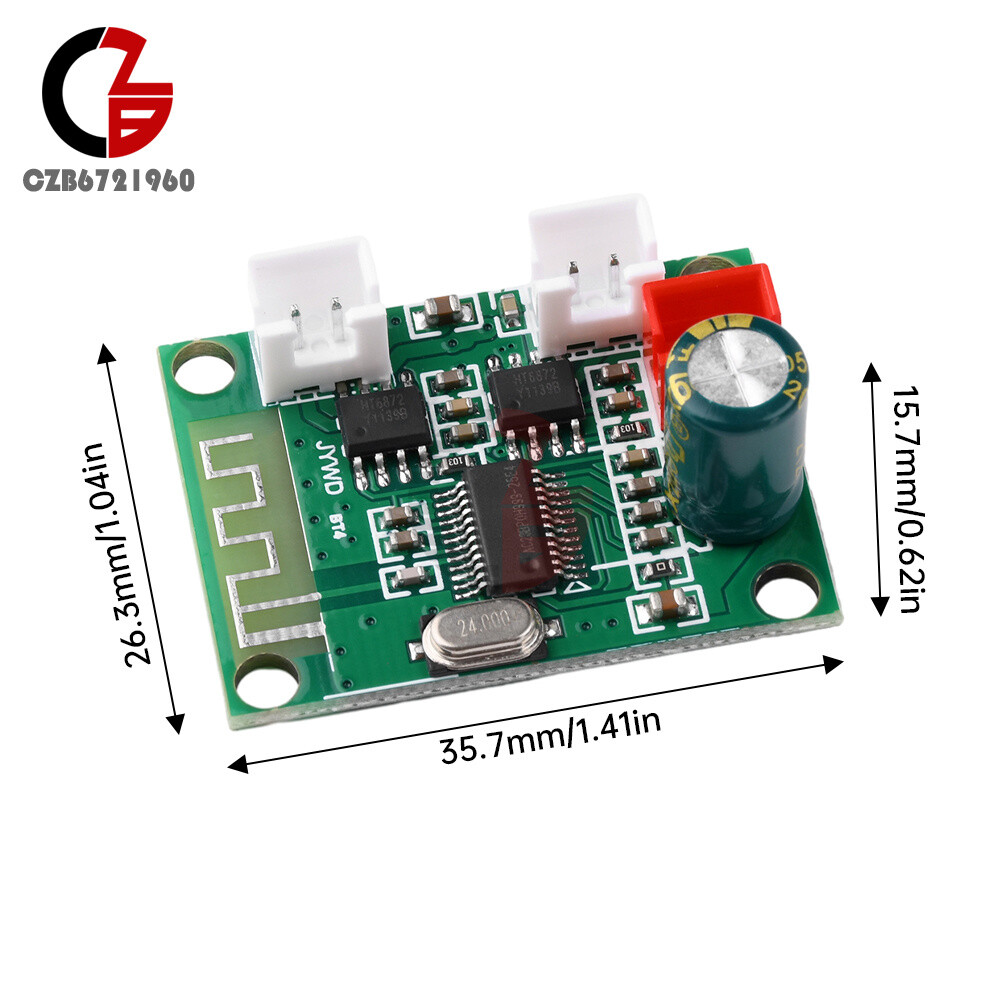 DC3.3-5 Bluetooth Audio Power Amplifier Board Module 3W Voice Broadcast Module