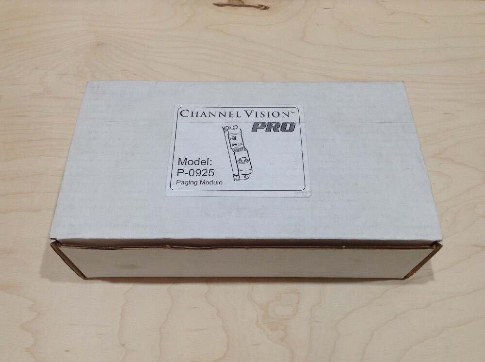 Channel Vision P-0925 Paging Module