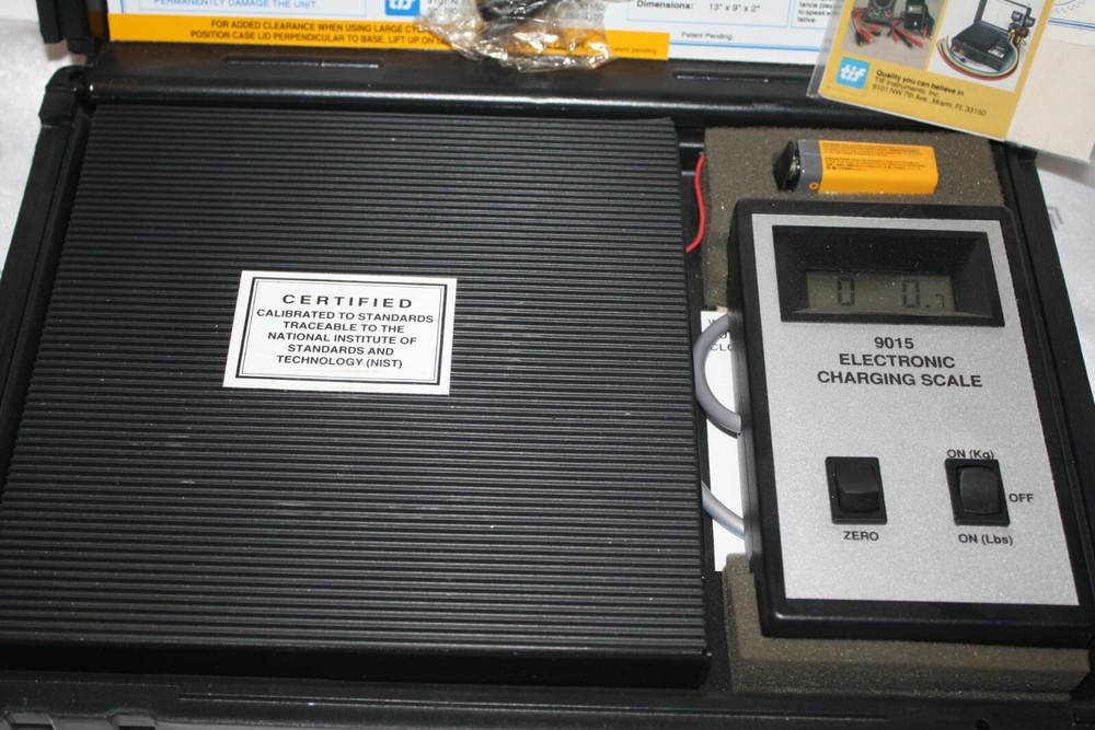 TIF 9015 CRITICAL CHARGE ELECTRONIC SCALE