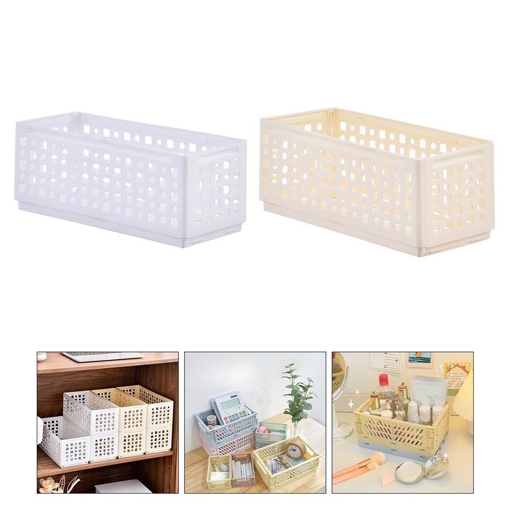 Clutter-free Folding Storage Basket Creative Aesthetics Easy Maintenance