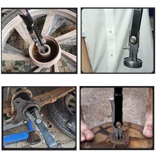 Internal Bearing Puller, Slide Hammer Internal Bearing Puller Extractor Black