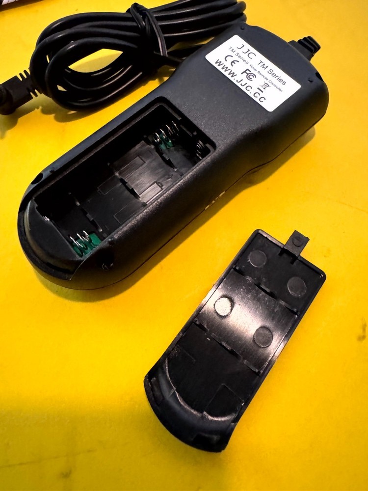 JJC TM-D Multi-Function Timer Remote Control Black for Panasonic Lumix Camera