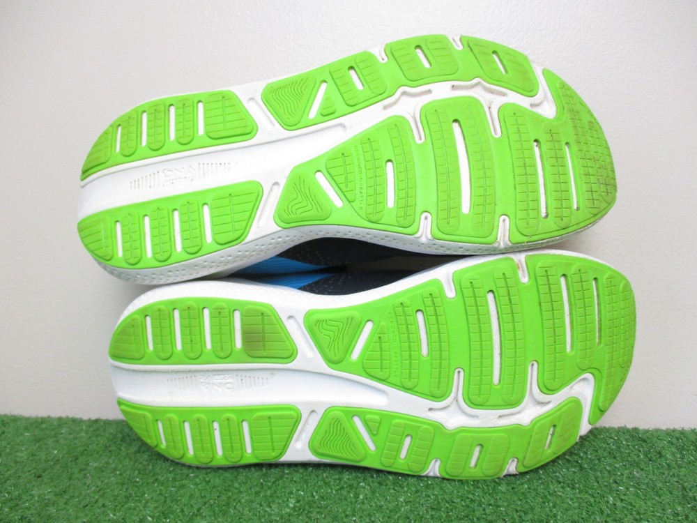 Brooks Ghost Max Shoes Mens 9 Medium D Black Atomic Blue Jasmine Sneakers