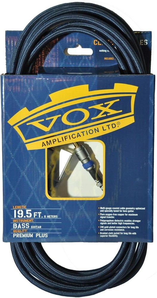 Vox VBC19-19ft Professional Bass Instrument Cable