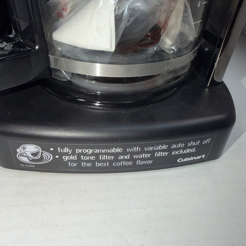 Cuisinart Brew Central 12 Cup Programmable Coffee Maker DCC-1200 New