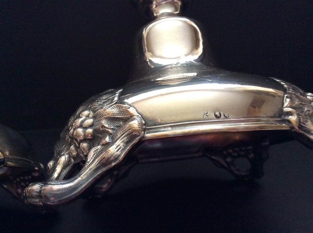 Pair of European Solid Silver Sabbath Candleholders