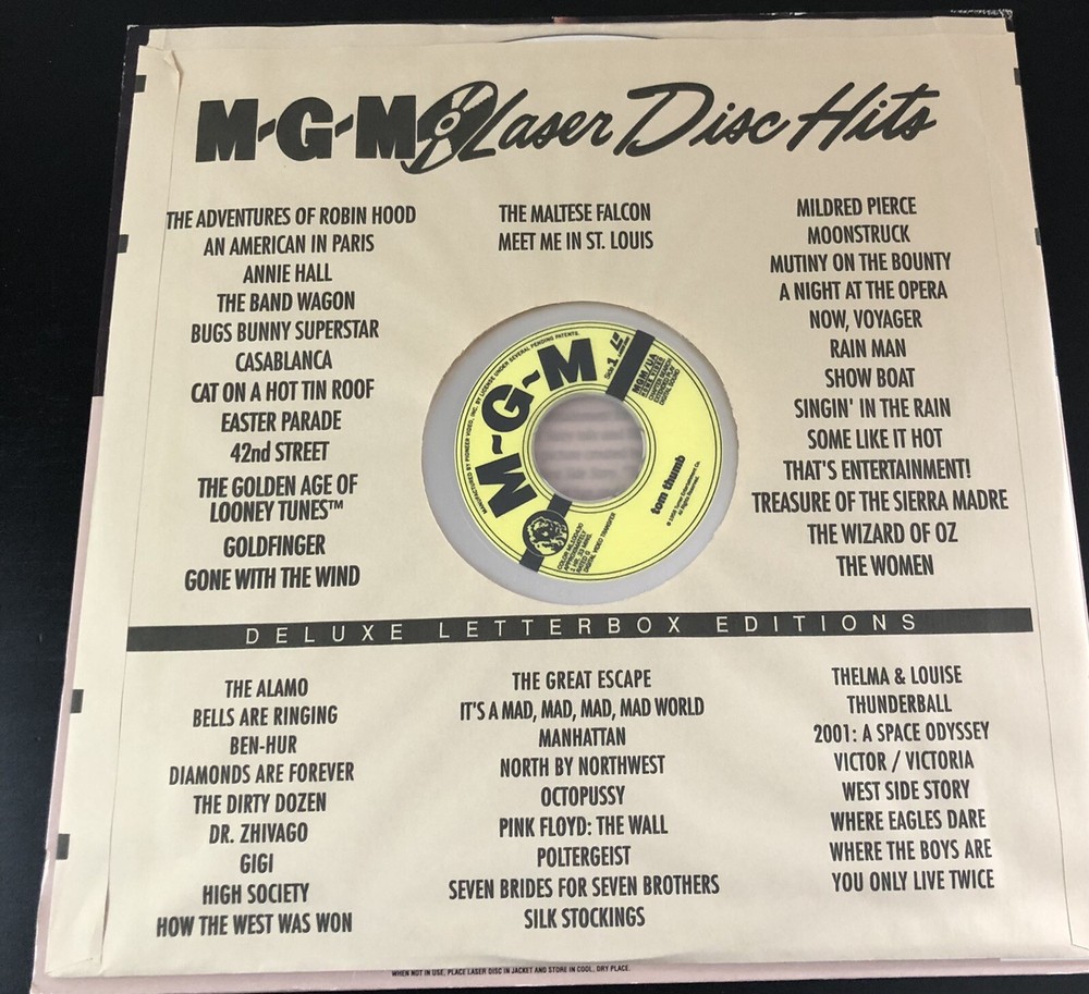 Tom Thumb (Laserdisc) 1993