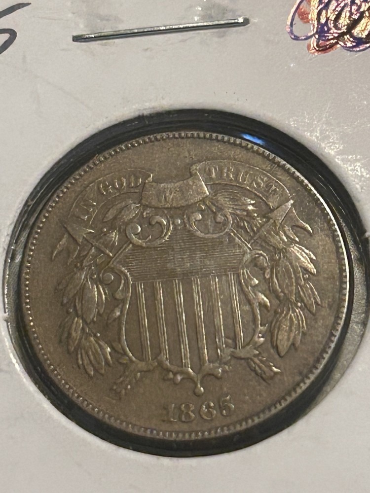 1865 2 cent piece Nice And Affordable Check My Listings Please 😊