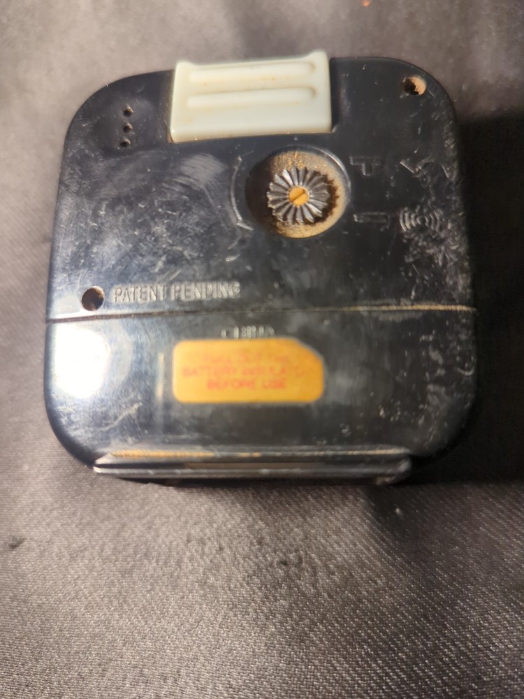 Vintage BASIC Cigarettes Promo Travel Alarm Clock Your Basic Time Works