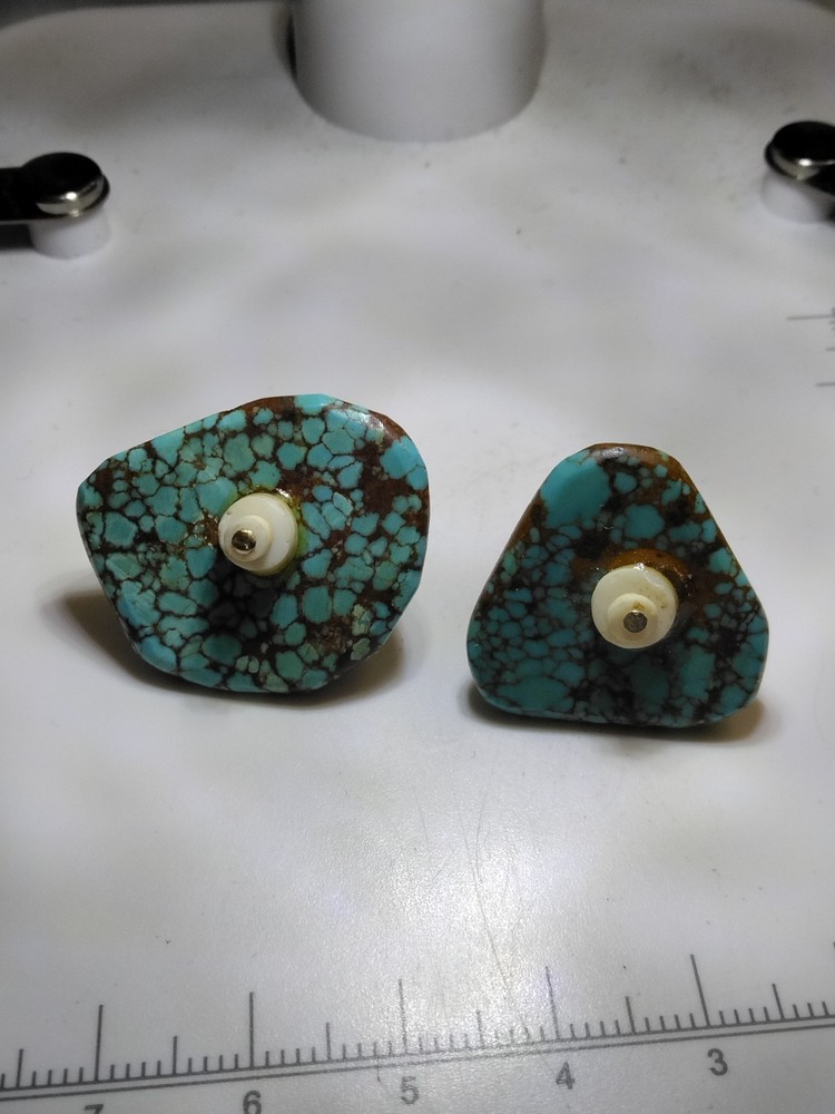 vintage pawn turquoise Earrings