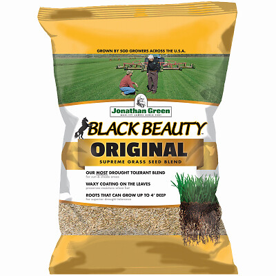 Jonathan Green 10315 Black Beauty Grass Seed Mixture, 25 Lbs. - Quantity 1