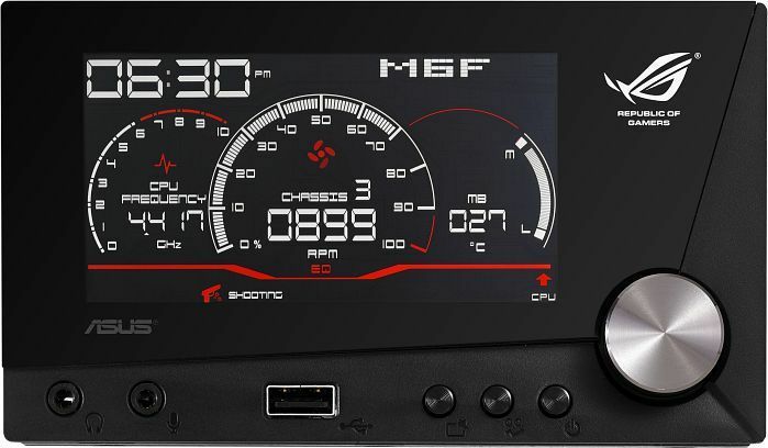 Asus ROG Front Base Dual Bay Gaming Panel - Fan & System Controller