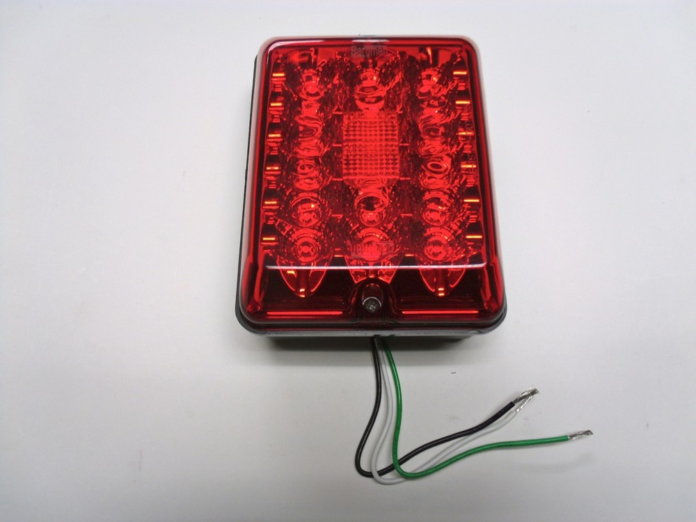 Bargman 47-86-101 LED Trailer Light Black Base