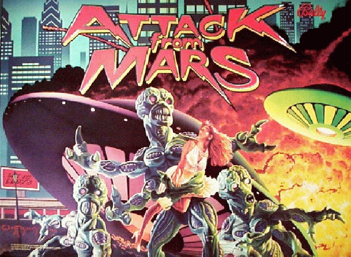 ATTACK FROM MARS NON GHOSTING Lighting Kit custom SUPER BRIGHT PINBALL LED KIT
