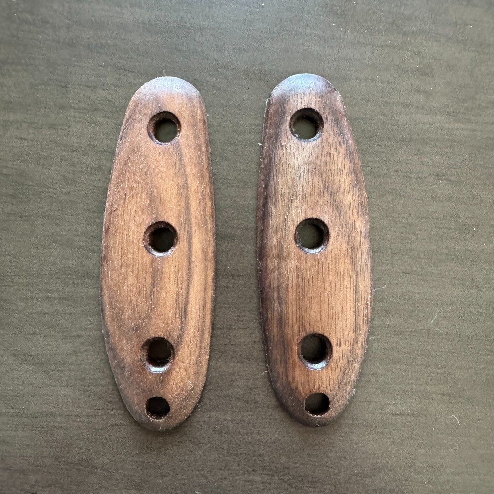 Walnut scales for ESEE Sencillo knife