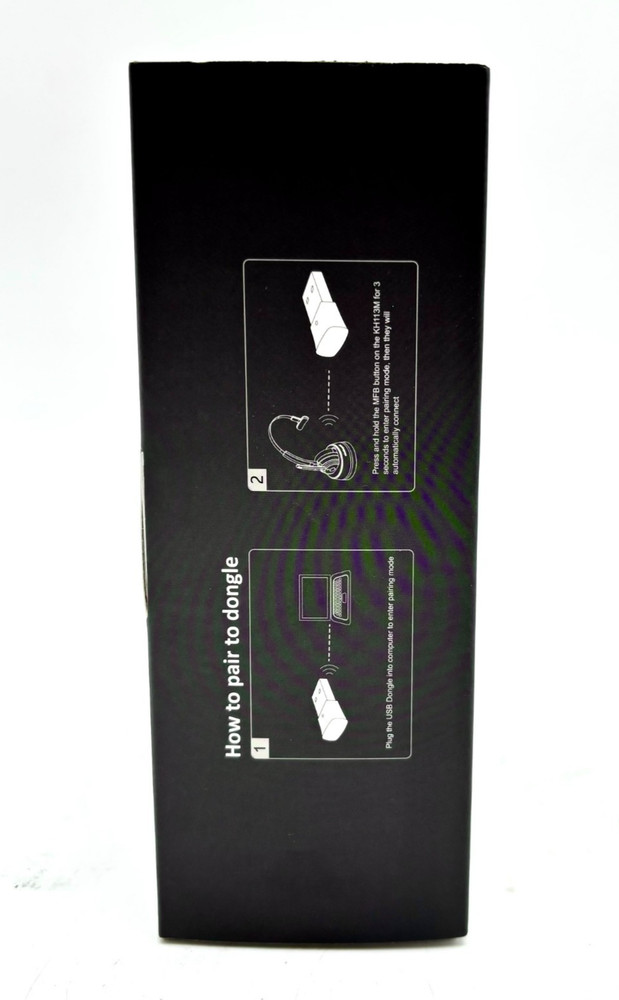 Mopchnic Wireless Bluetooth Computer Headset Model KH113M - Black