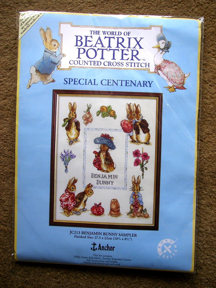BEATRIX POTTER CROSS STITCH KITS PICK & MIX
