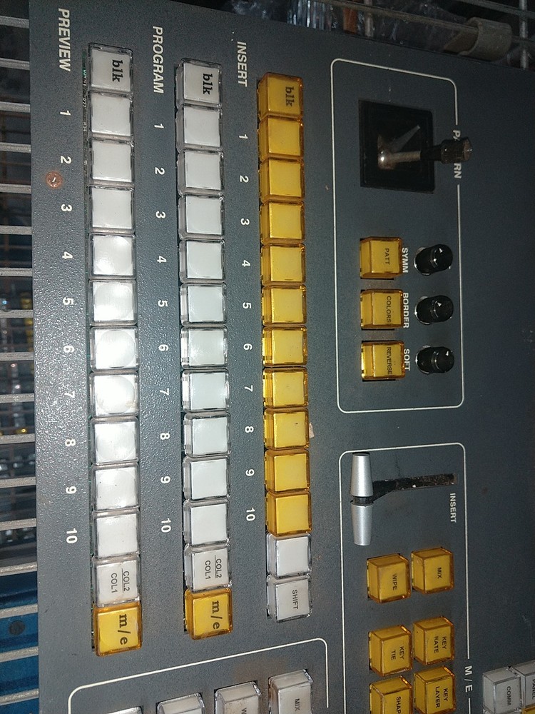 Echolab DVS E-Studio Live Video Switcher Controller panel