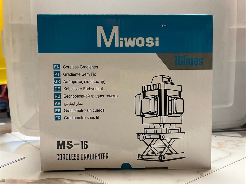 4D 16 Lines Laser Level 360 Self-leveling