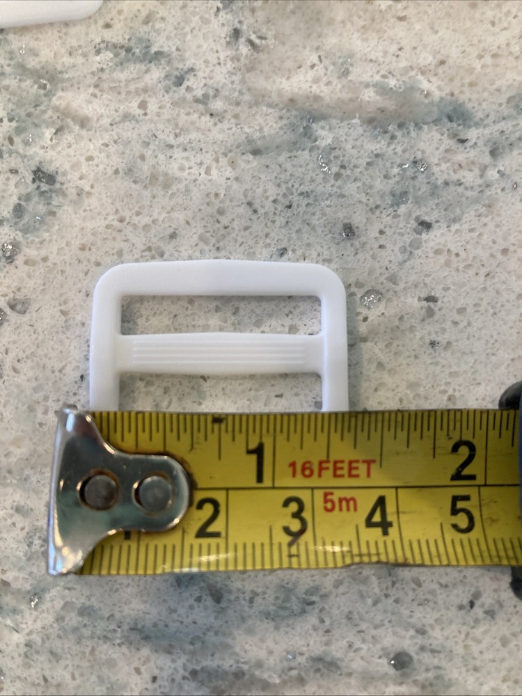 Shapenty Tri Glide Slides Adjustable Slider Buckle Replacement Belt Strap 1.25”