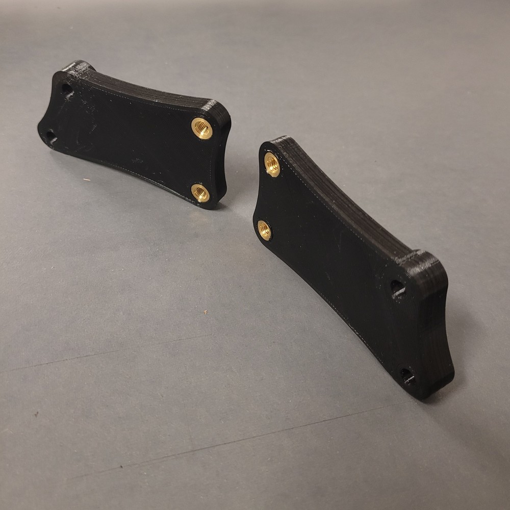 2022+ KLR650 Windshield / Windscreen Risers