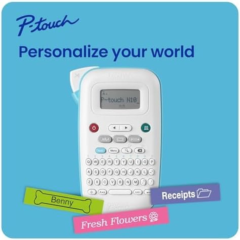P-Touch -N25BTV3 Personal Connected Label Maker, Bluetooth (Bundle), Design&Prin