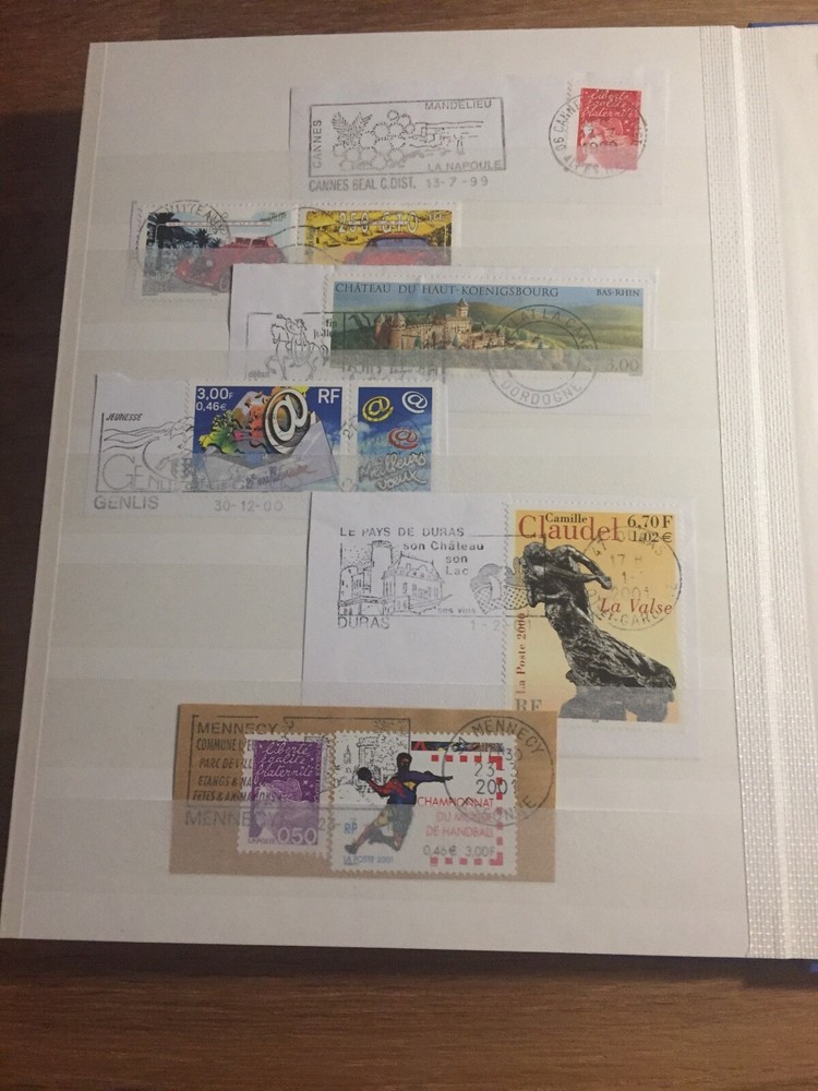 Stamp complete binder of 185 stamps