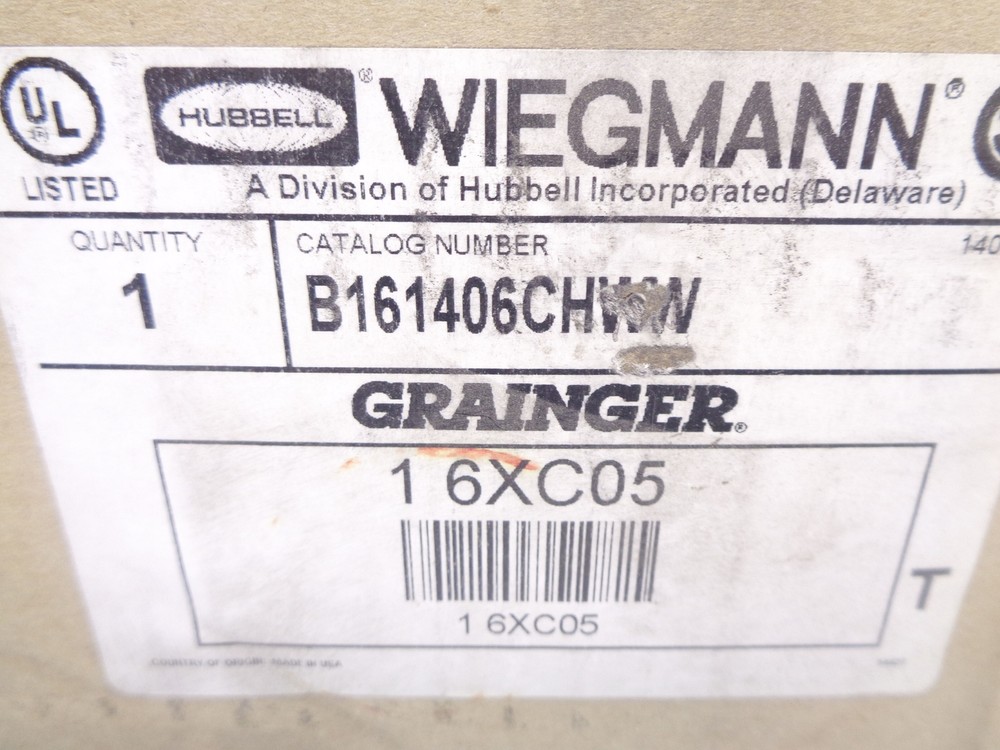 HUBBELL B161406CHWW NSMP