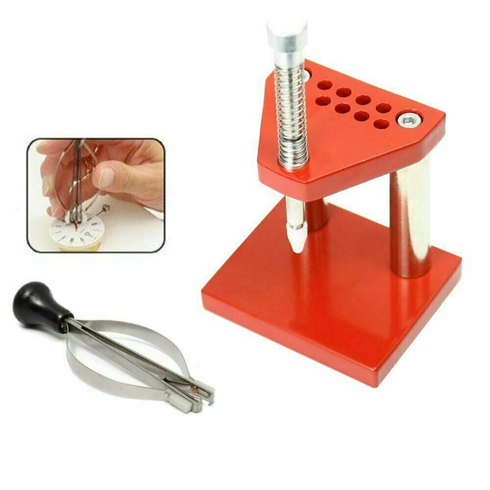 Watch Repair Tools Puller Plunger Remover &Hand Presto Presser Press Fitting Kit