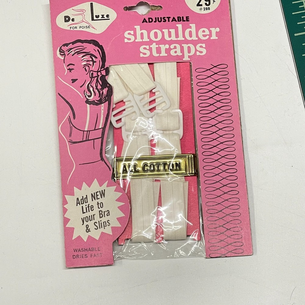 DELUXE Adjustable Shoulder Straps Replacement for Bra/Slips NEW