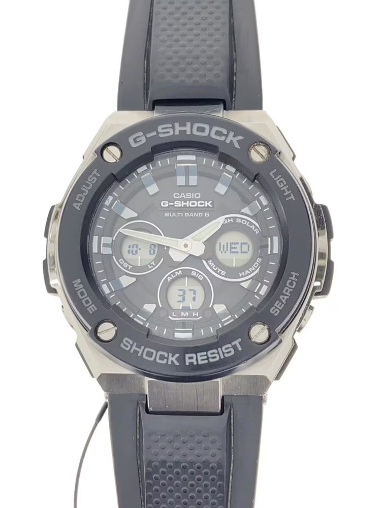 CASIO Solar Watch G SHOCK Digital Analog BLK BLK
