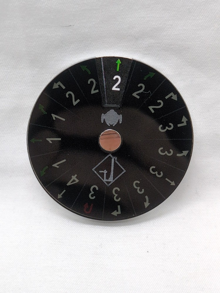 (3) Acrylic X-Wing Manuevur Dials
