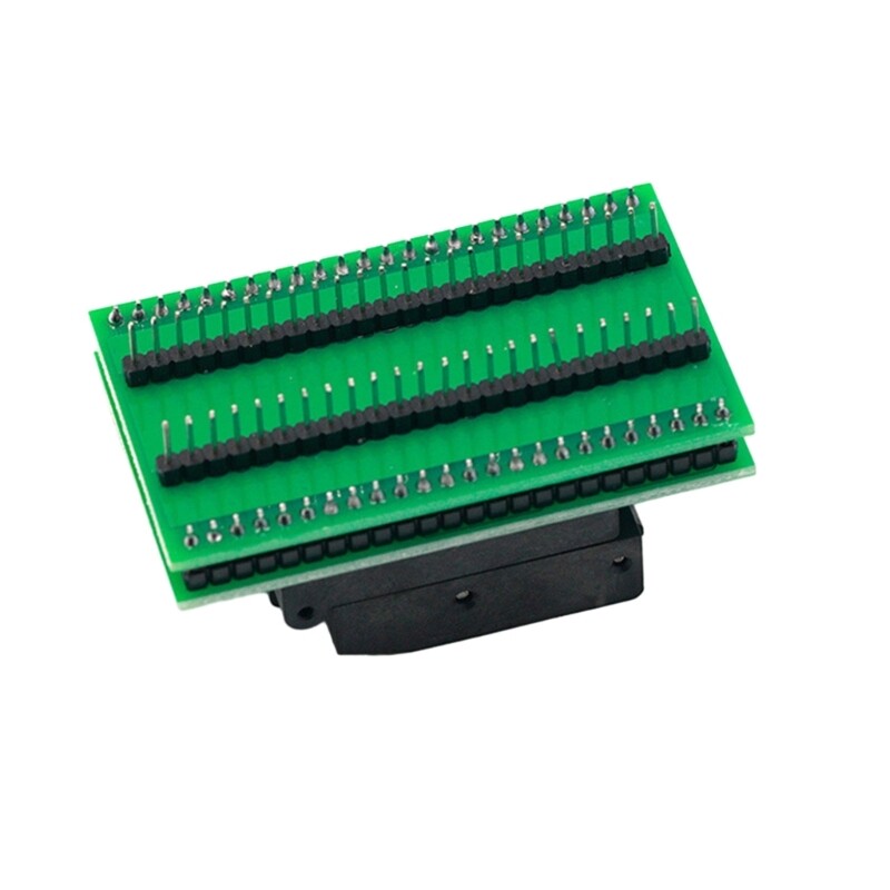 QFP48 to DIP48 Adapter Socket with Stable Connection