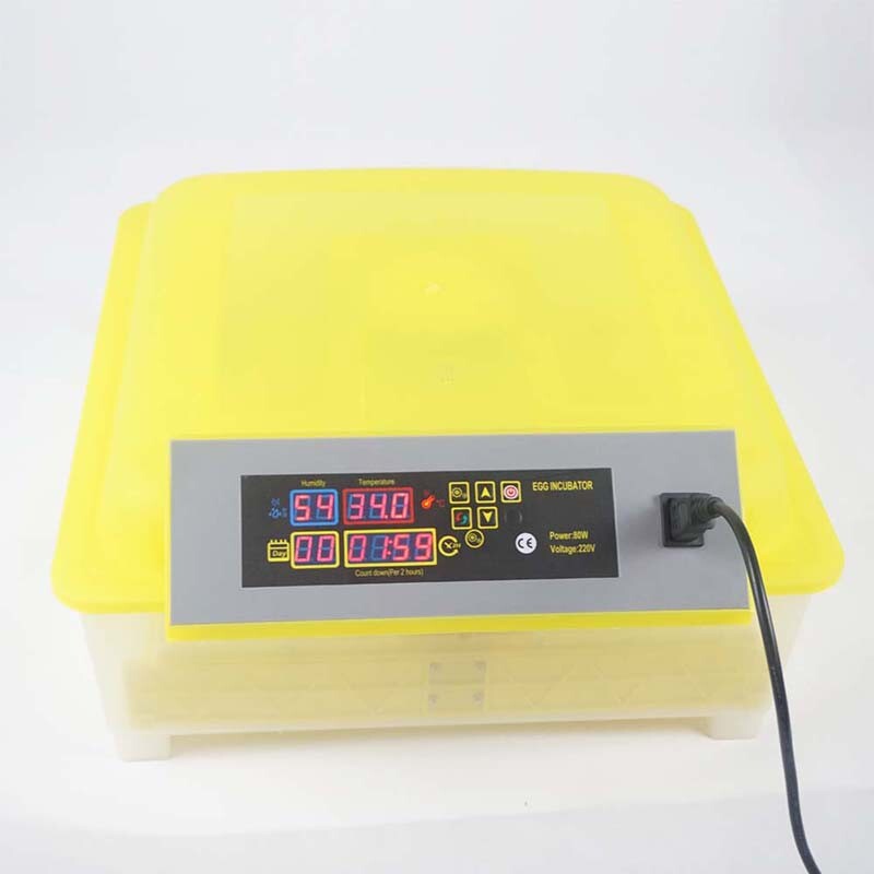 Egg Bird Incubator 48 Eggs Automatic Poultry Hatcher Breeder Digital Display