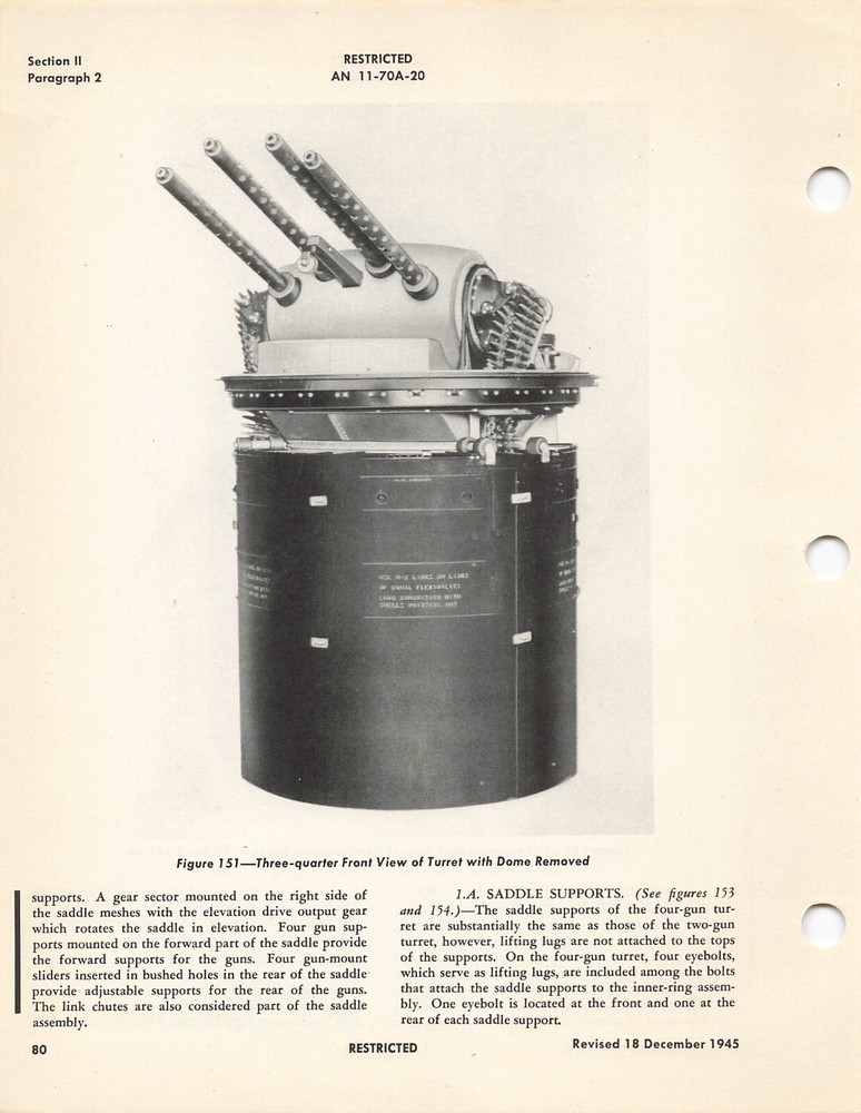 B-29 Central Station Fire Control System 1945 Operation/Maint Flight Manual -CD