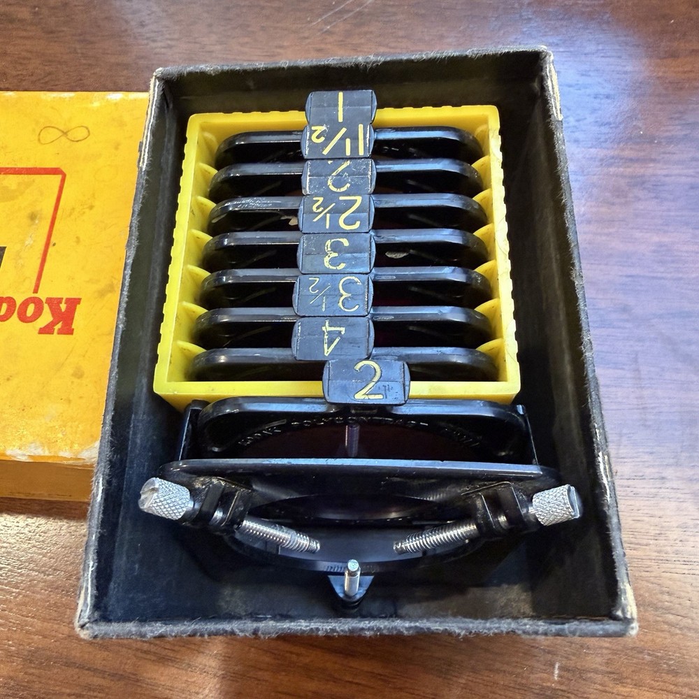 Kodak Polycontrast Filter Kit Model A for Black & White Film Processing