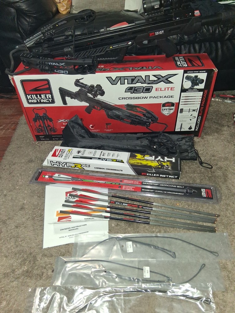 Killer Instinct Vital-X 430 Crossbow Kit 5040-E
