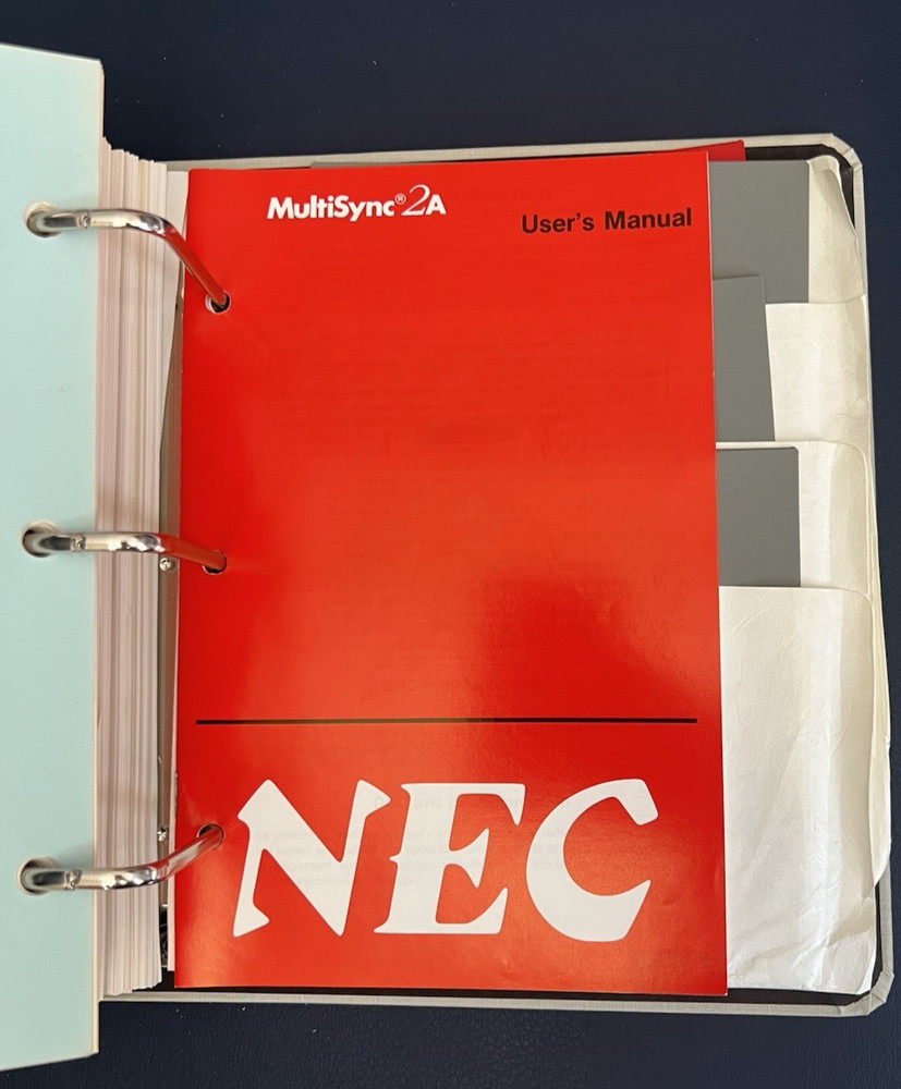 Northgate Computer Systems Microsoft MS-DOS, GW Basic Users Guide w/6 Discs 1988