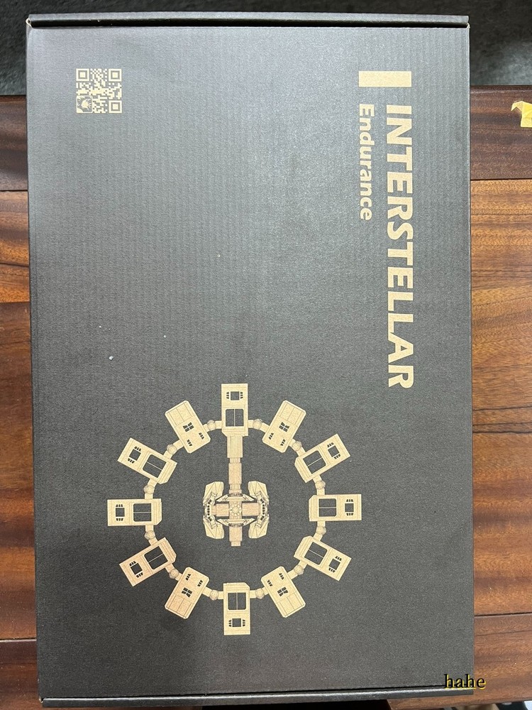 Interstellar Endurance Space Station Rotatable Model Ornament 3D Printed Model