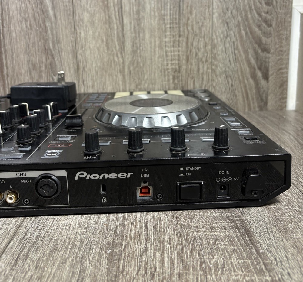 Pioneer DDJ-SX2 Performance DJ Controller With AC Power Adapter Tested.