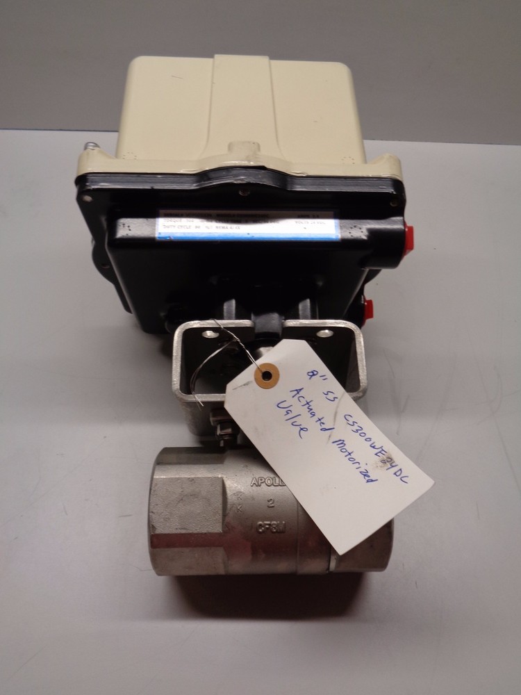 CS300WE24DC Actuated Motorized Valve