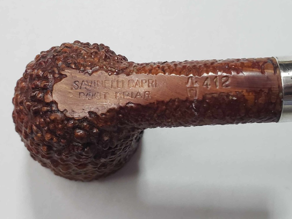 Vintage Savinelli Capri Root Briar 412 Stummel Only