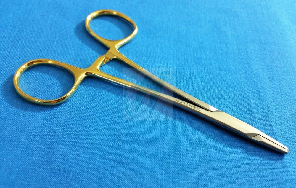 T/C Professional GRADE WEBSTER NEEDLE HOLDER DRIVER 5" SMOOTH PLAIN JAWS